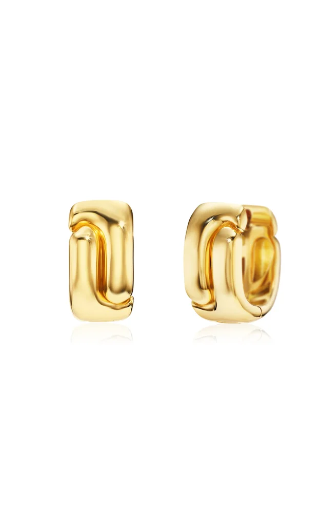 Holos 18K Yellow Gold Earrings