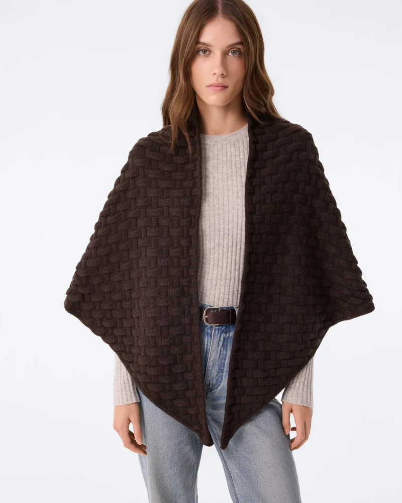 Stole Kiko Matelina brown