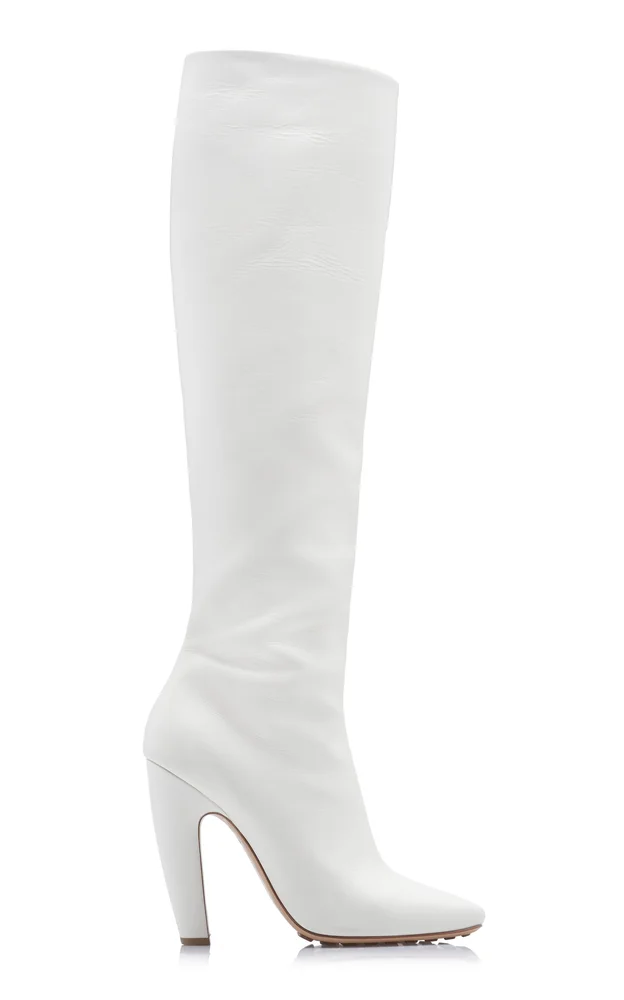 Leather Knee Boots