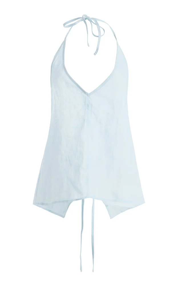 Lilou Linen Halter Top