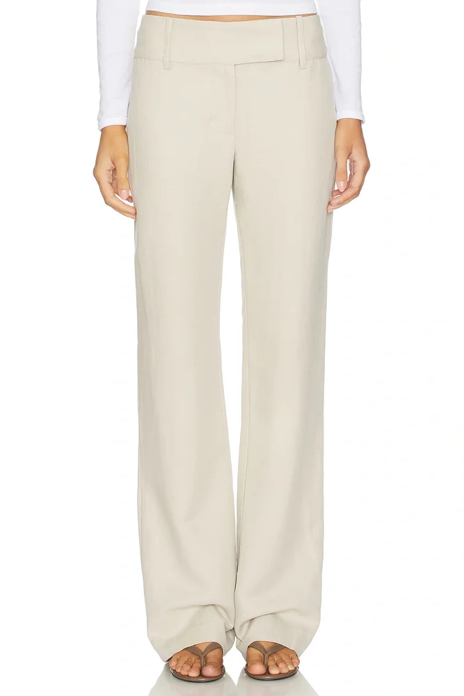 Twill Minimal Trouser
