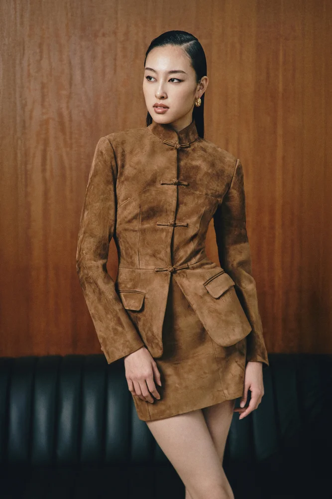 Alba Suede Tang Jacket