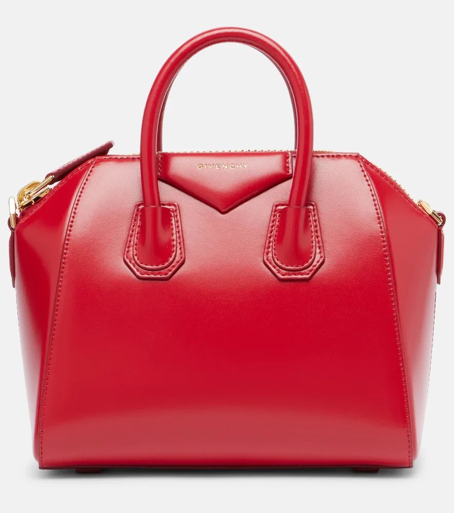Antigona Mini Leather Top-Handle Bag