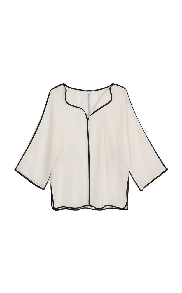 Cavia Cotton-Silk Top