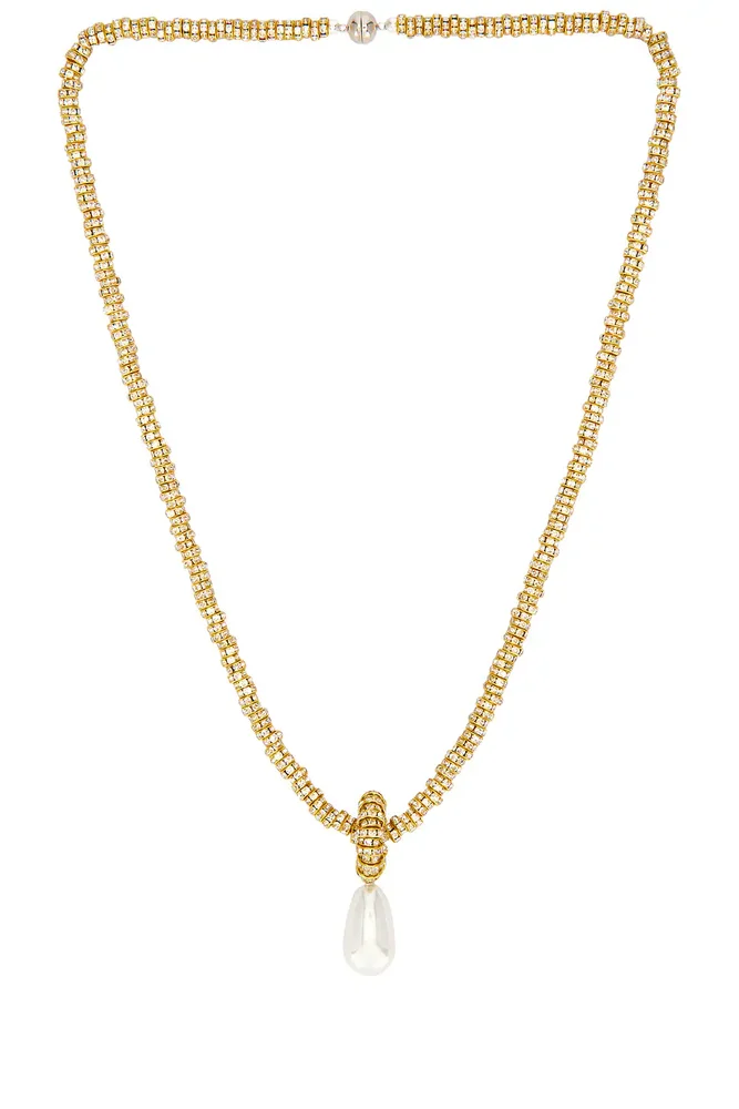 Pearl Drop Linea Necklace