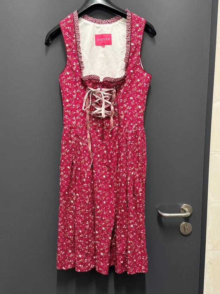Rose-Print Dirndl