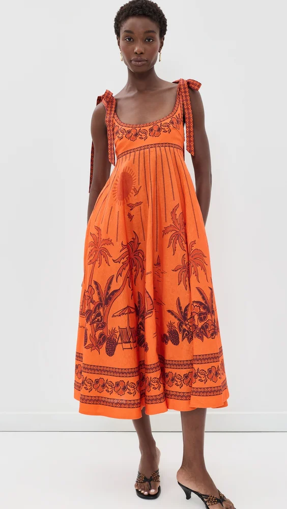 Boathouse Ballet Linen Sundress