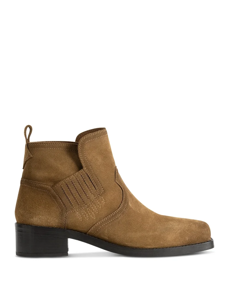 Women's Igata Suede Western Ankle Boots