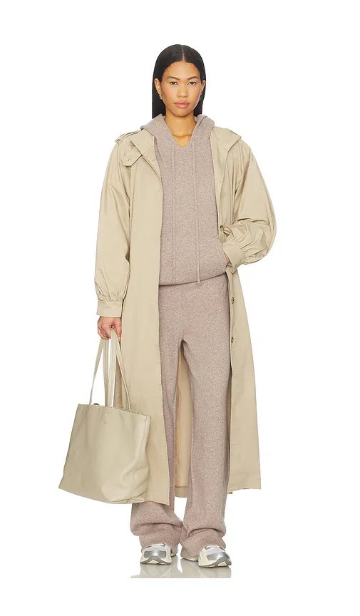 Isler Longline Trench Coat Bardot