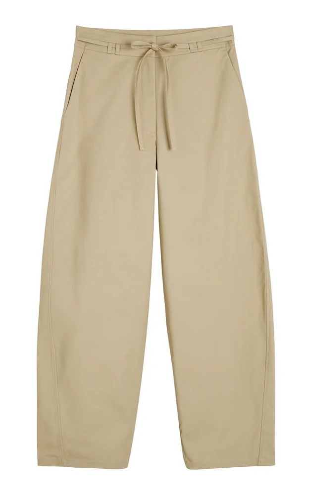 Laurel Cotton-Blend Trousers