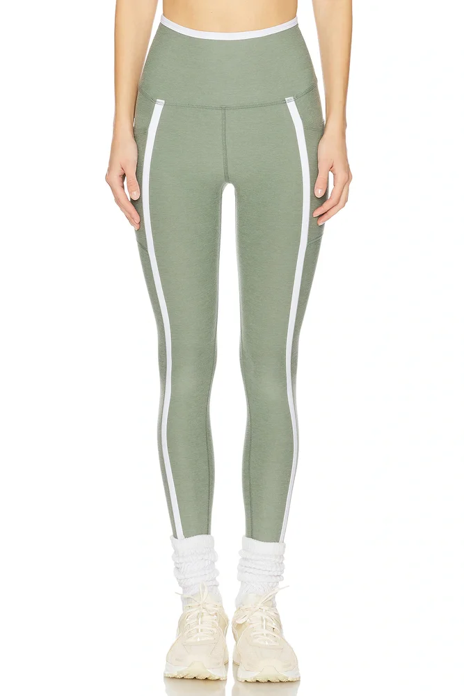 Spacedye New Moves High Waisted Midi Legging