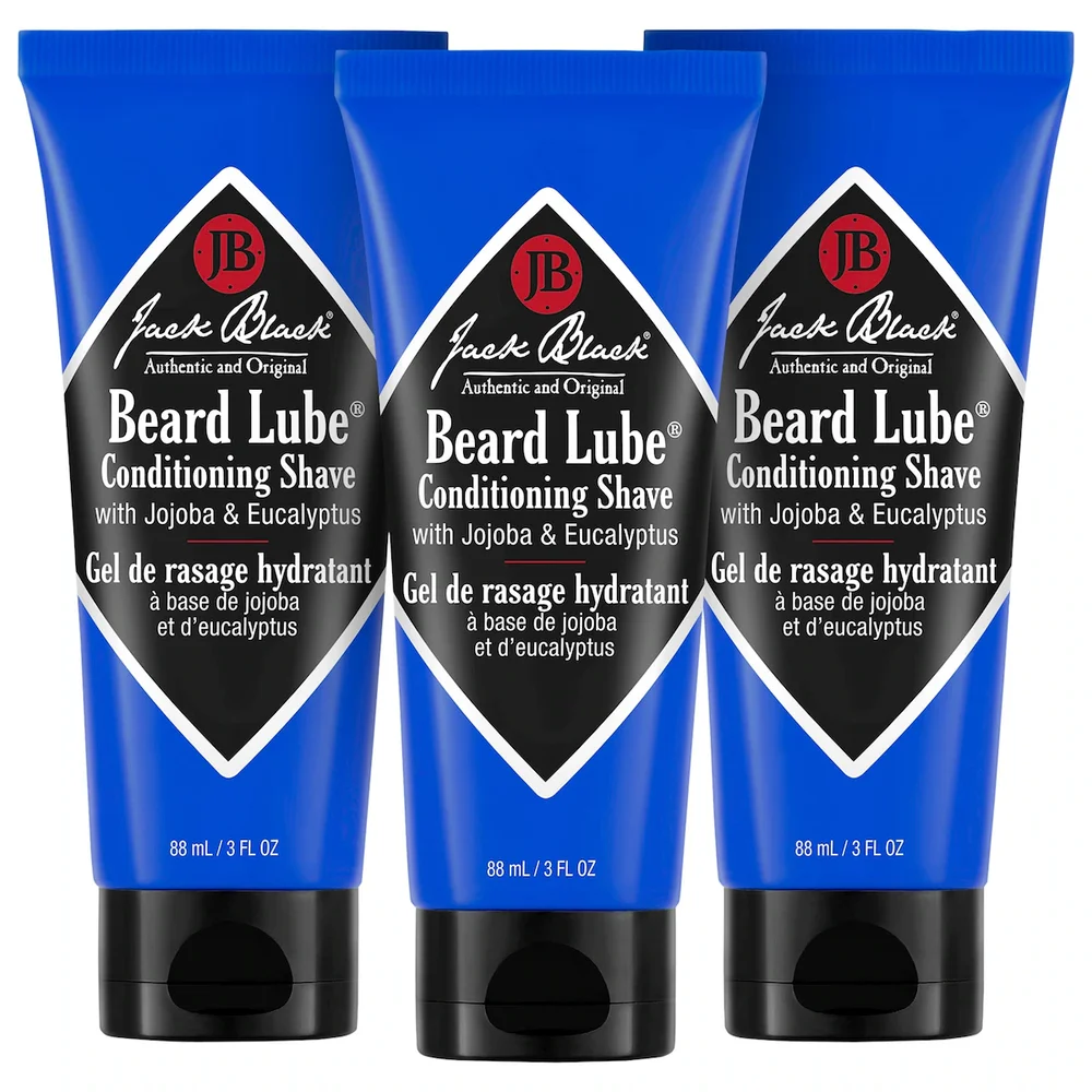 Beard Lube Conditioning Shave, 3 Pack