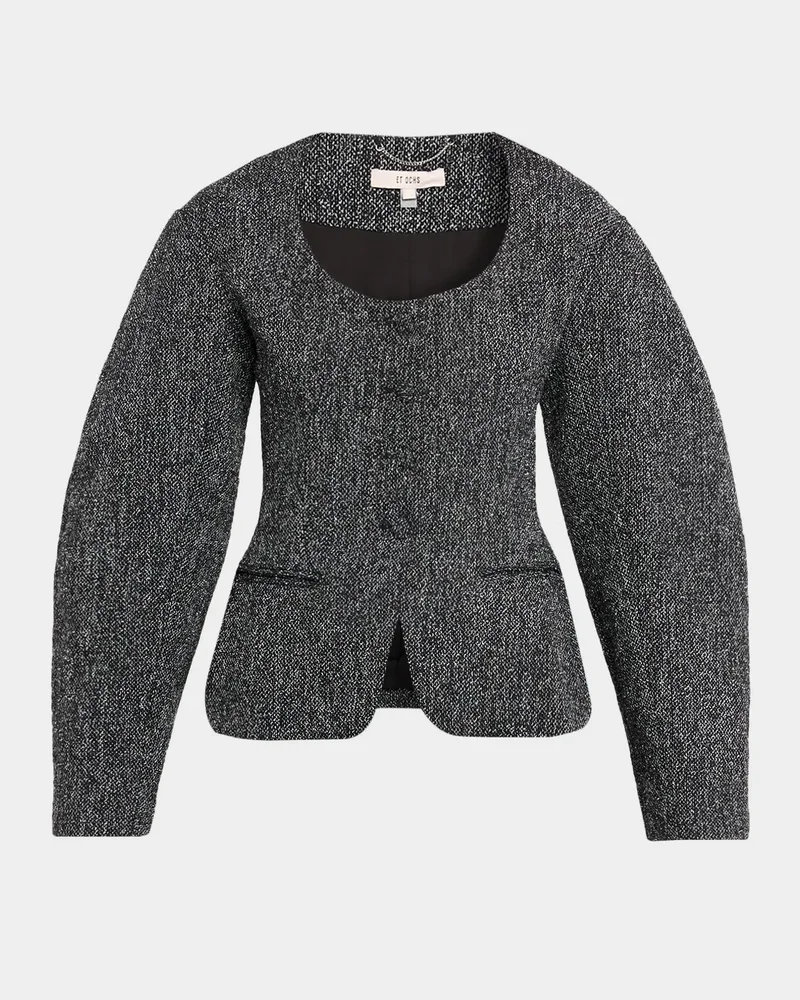 Viktor Barrel-Sleeve Suiting Jacket