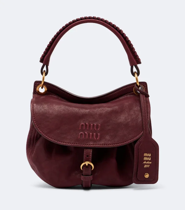 Rendez-vous leather shoulder bag