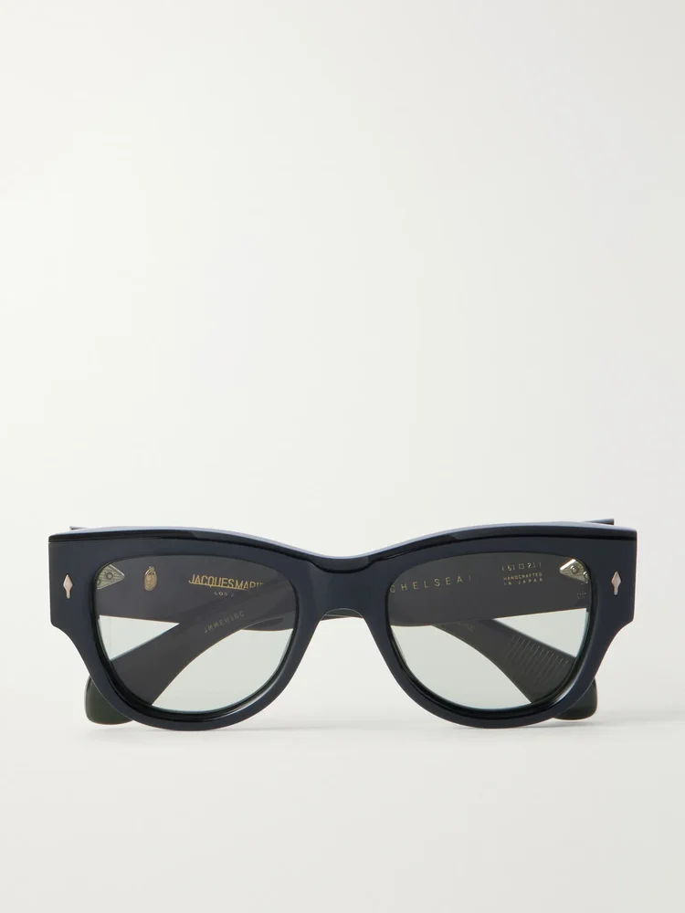 Chelsea square-frame acetate sunglasses