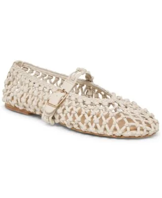 Dolce Vita Women's Clair Woven Mary Jane Flats - Macy's