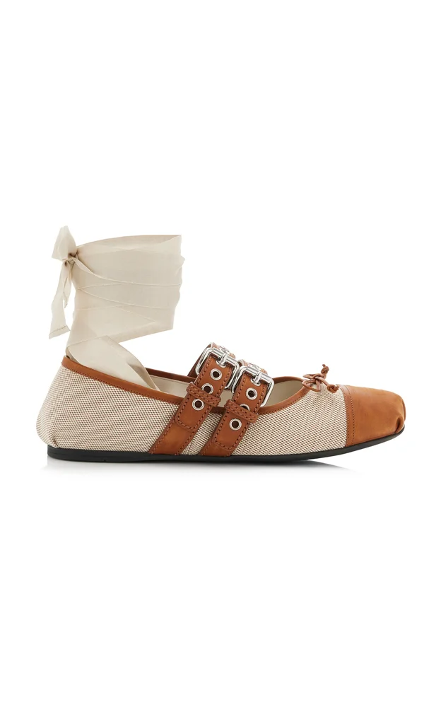 Canvas Ballet Flats