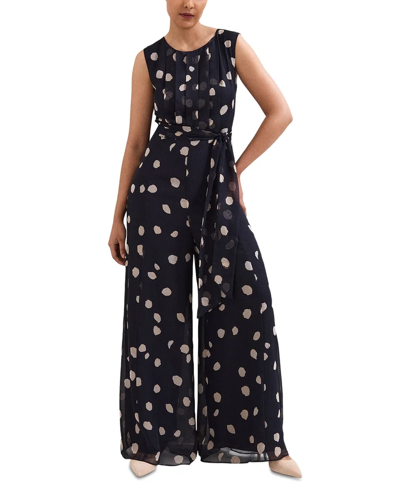 Petites Maxine Spot Jumpsuit