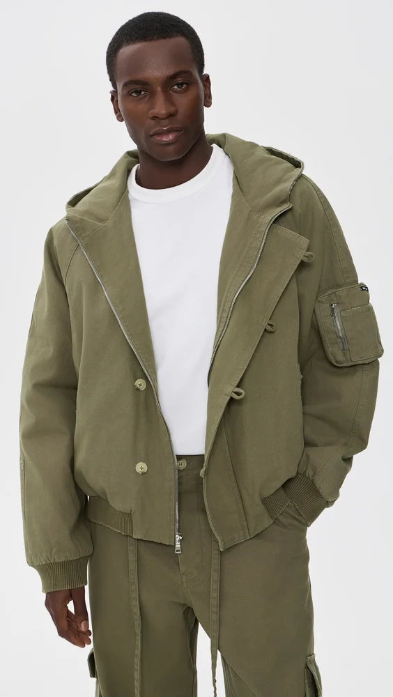 Cargo Crop Parka