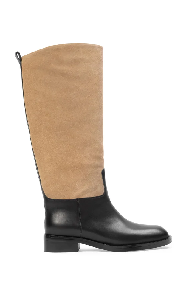 Pace Suede Knee Boots