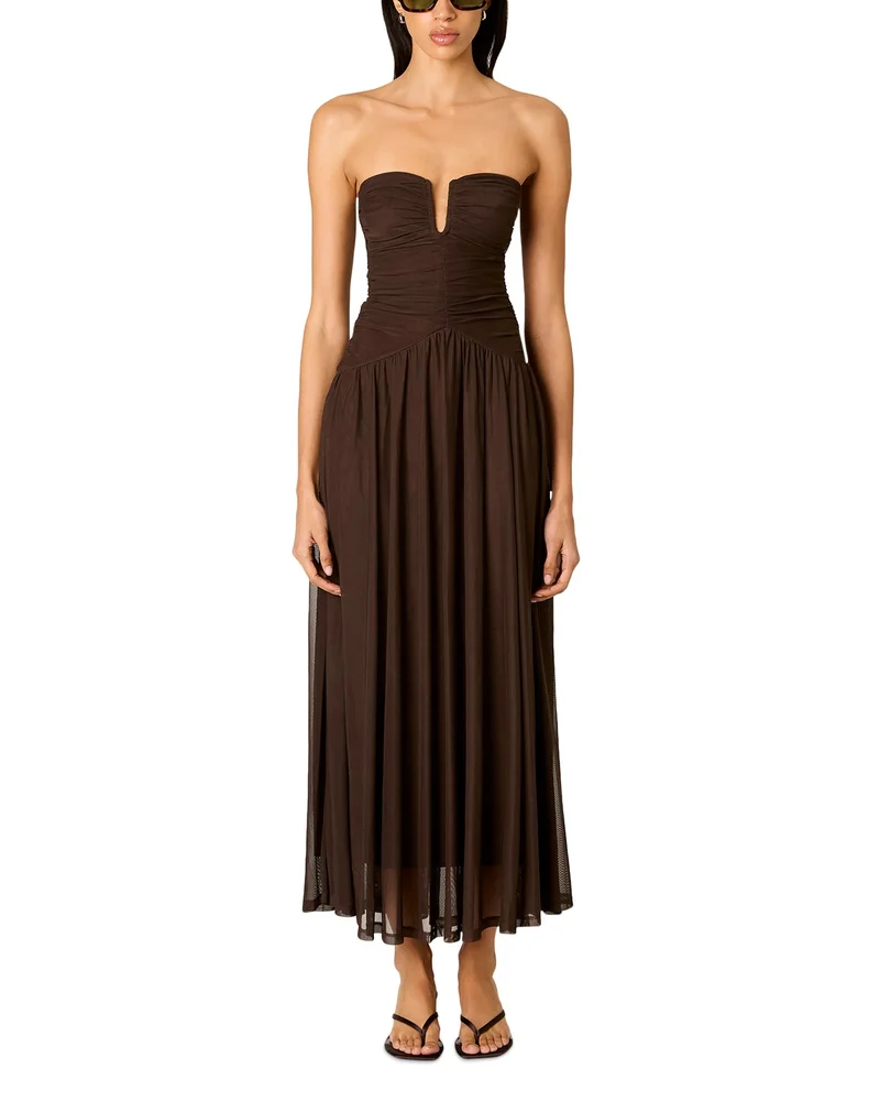 Beverly Strapless V-Wire Dress