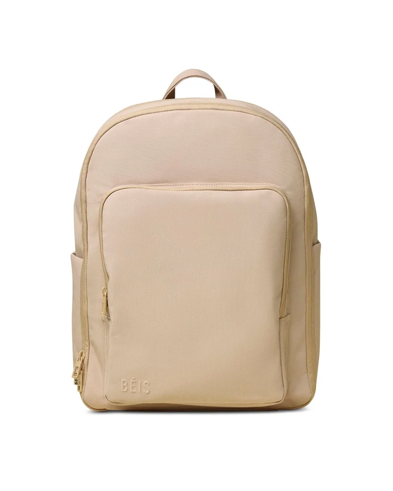 The Travel Backpack in Beige