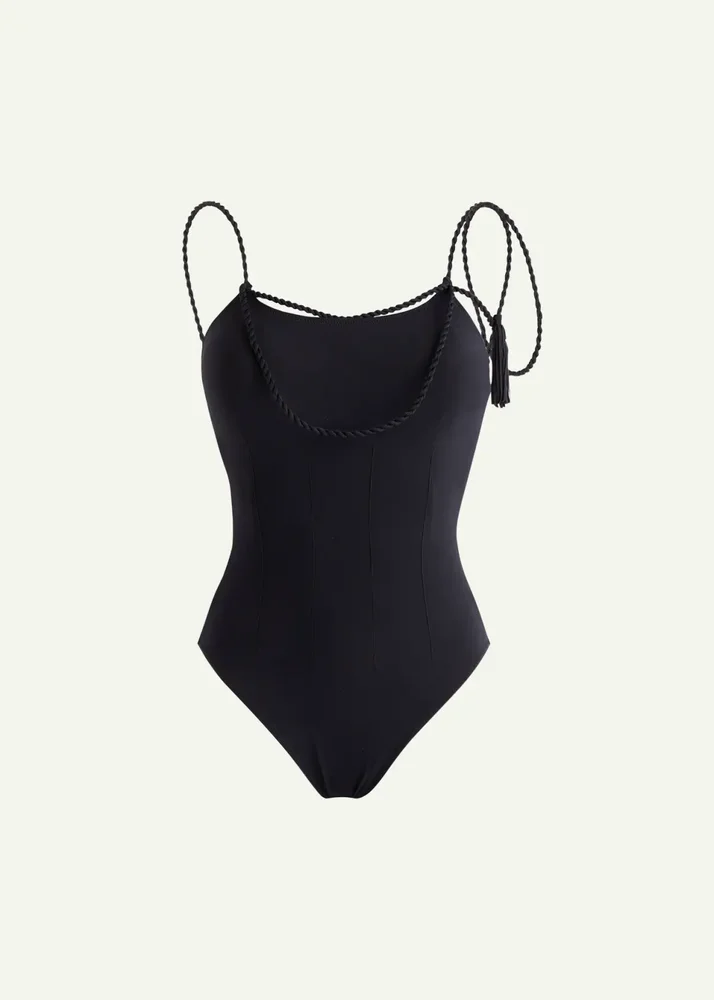 Rope One-Piece Swimsuit
