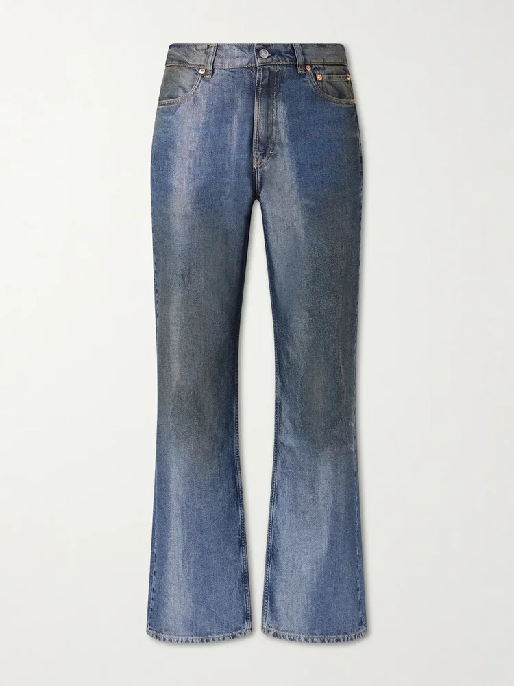 Carlson Cut Straight-Leg Jeans