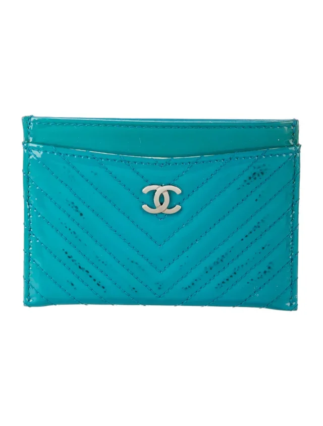 2014-2015 Interlocking CC Logo Card Holder