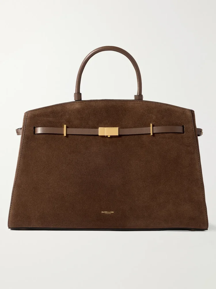 The Hudson suede tote