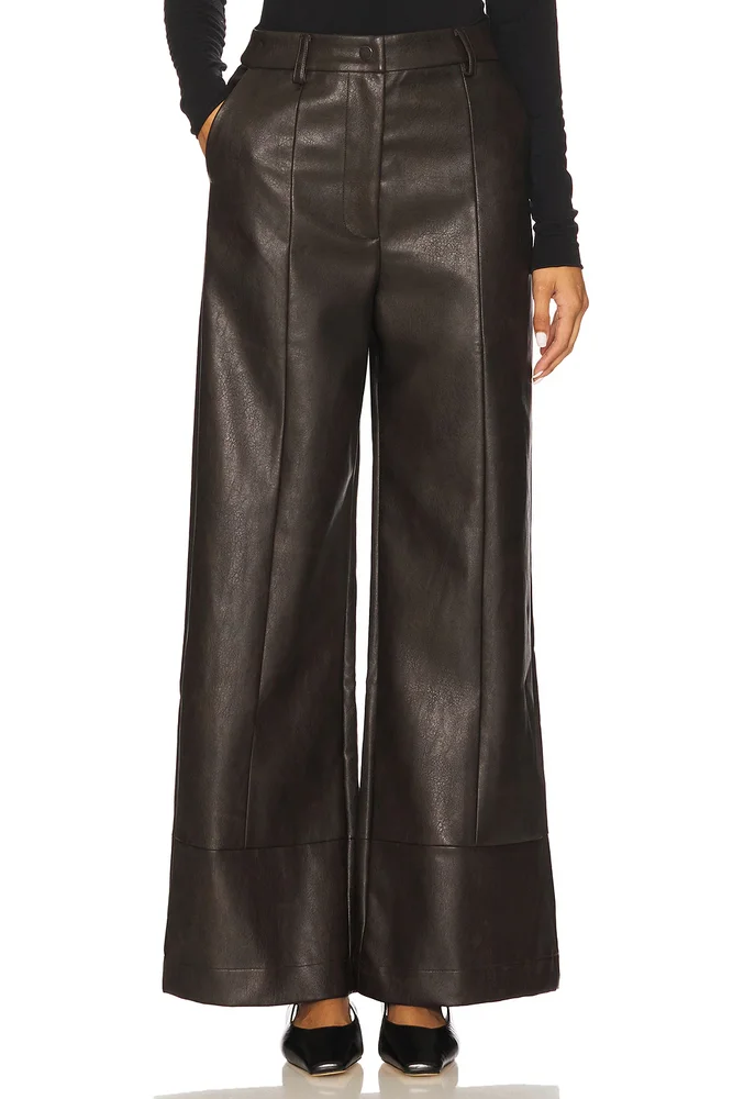 Marlowe Faux Leather Pant