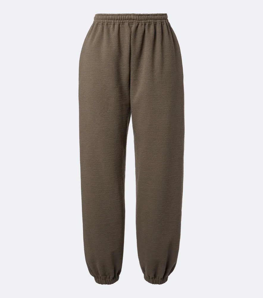Cotton-blend sweatpants