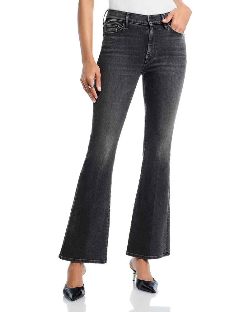 The Weekender Mid Rise Flare Jeans in Can You Call My Phone