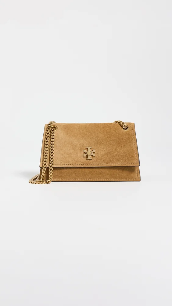 Kira Turnlock Suede Mini Bag