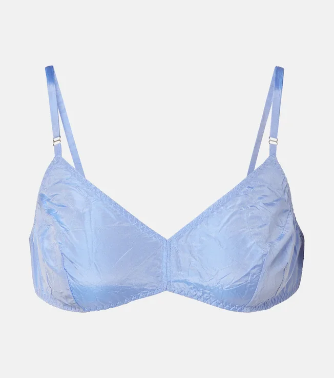 Silk bra