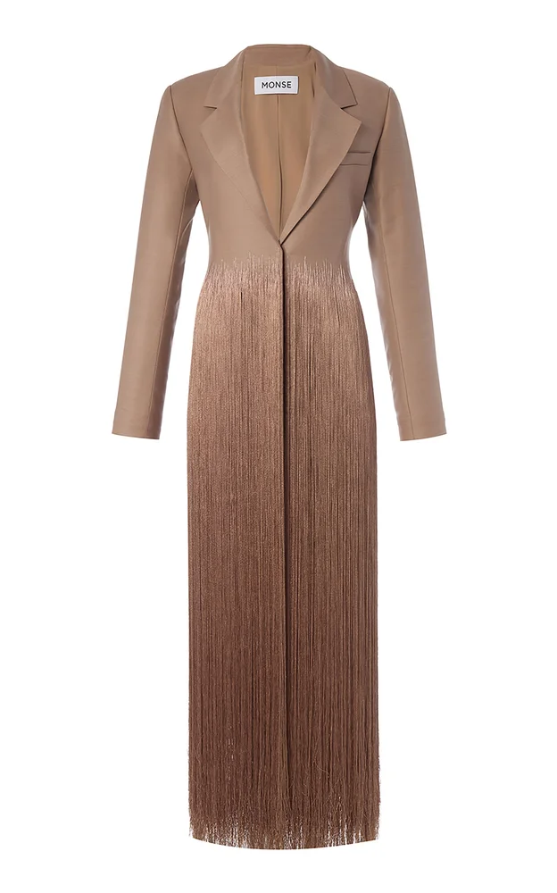 Fringed Wool Jacket