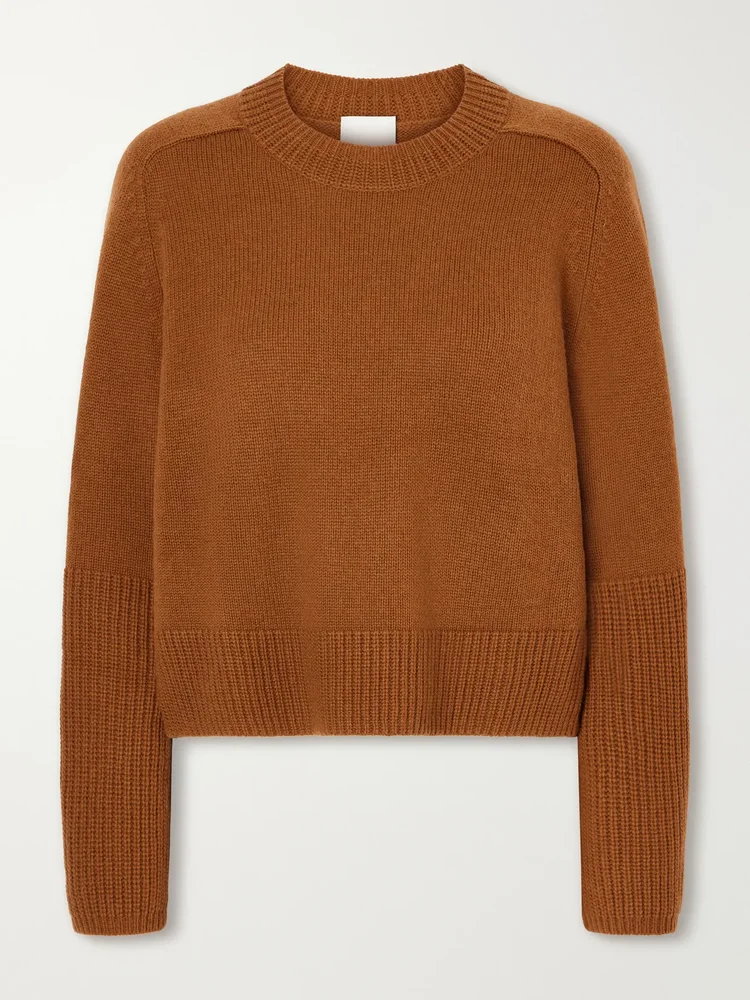 Wool and cashmere-blend sweater