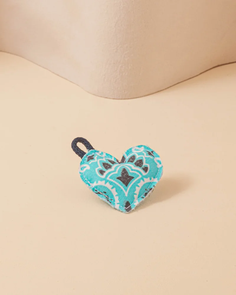 Call It By Your Name x La Bonne Brosse Charms Coeur Bleu Turquoise