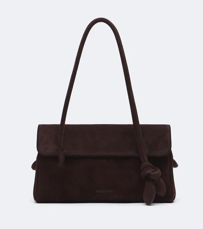 Turismo Long suede shoulder bag