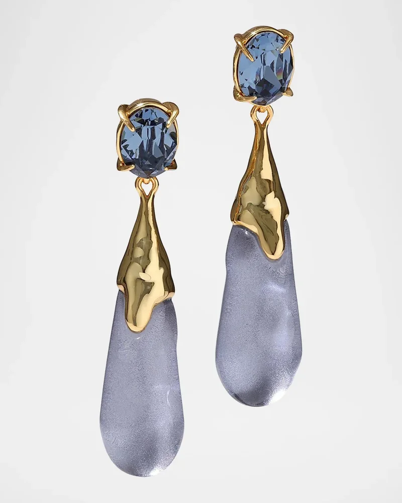 Bonbon Crystal Teardrop Earrings