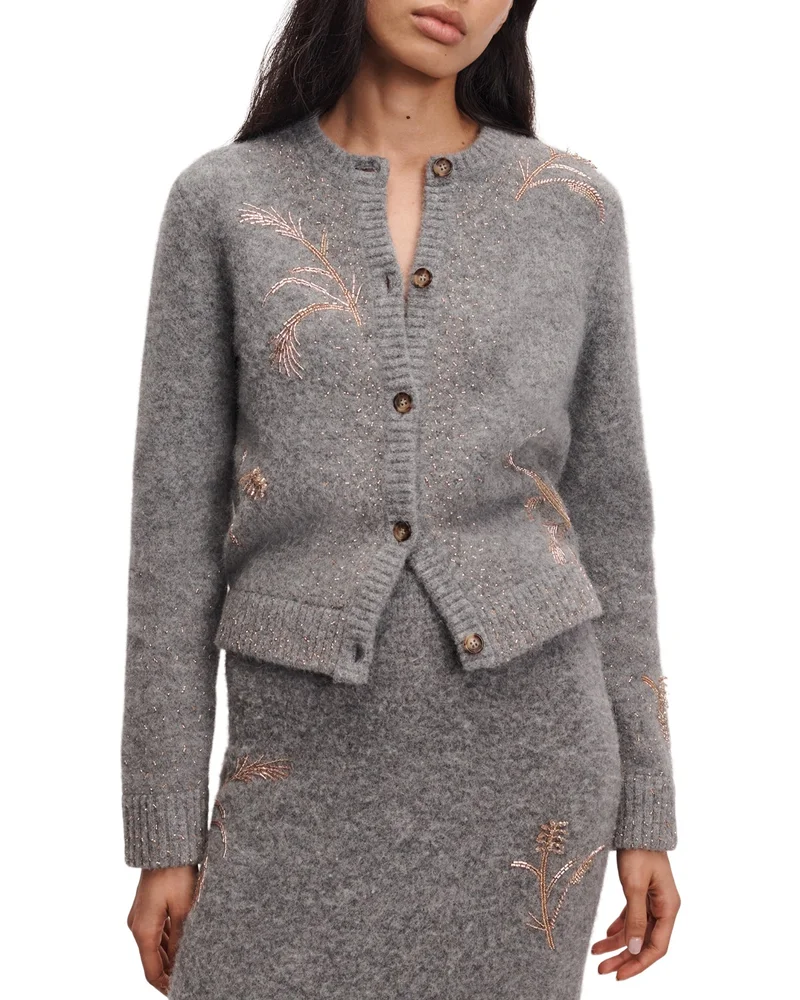 Iris Beaded Cardigan