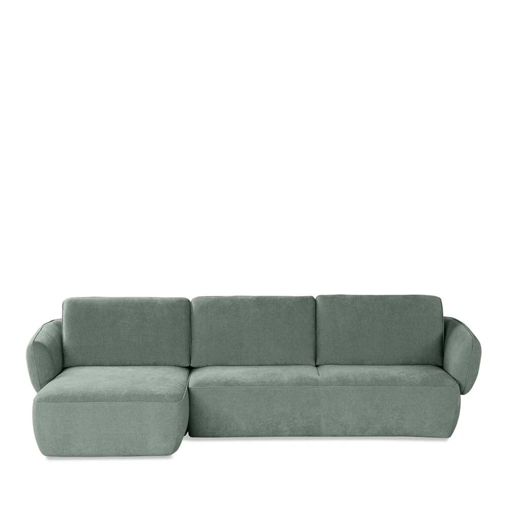 Luna 2 Piece Fabric Sectional