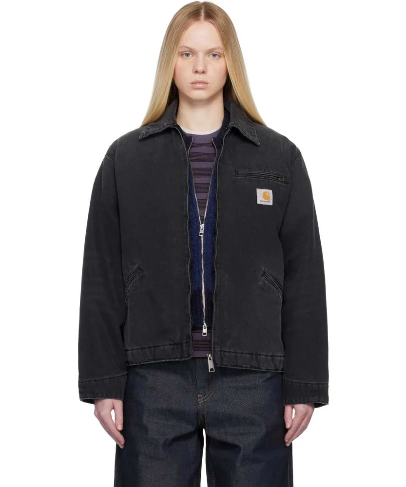 Black OG Detroit Denim Jacket