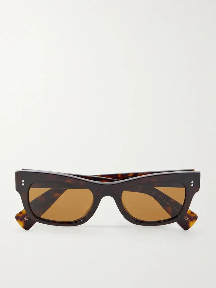 Sonia D-frame acetate sunglasses