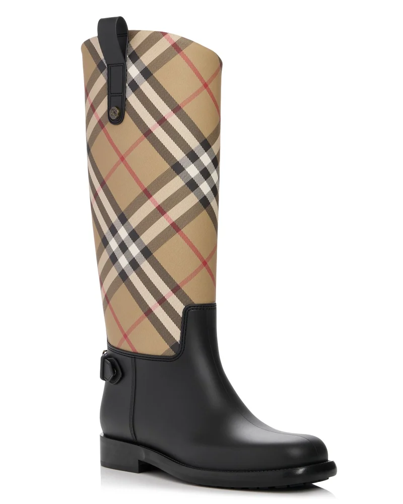 Cavalier Check Rain Boots
