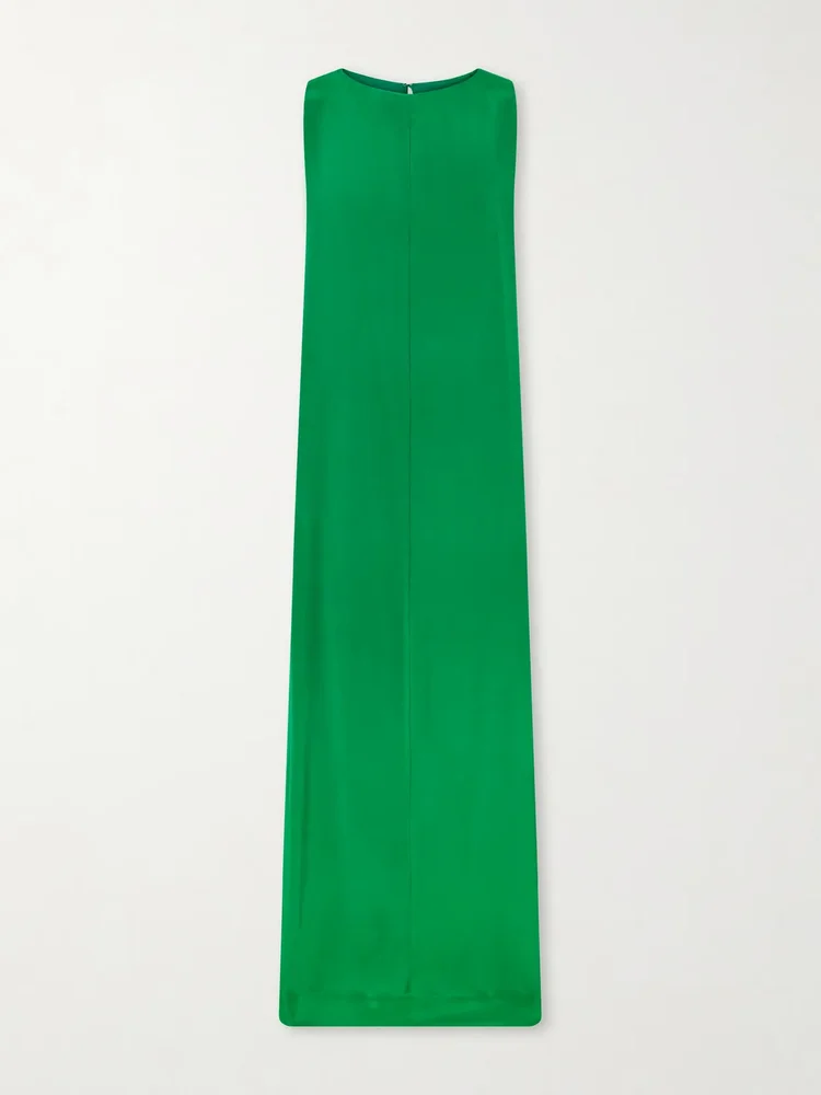 Dalia silk maxi dress