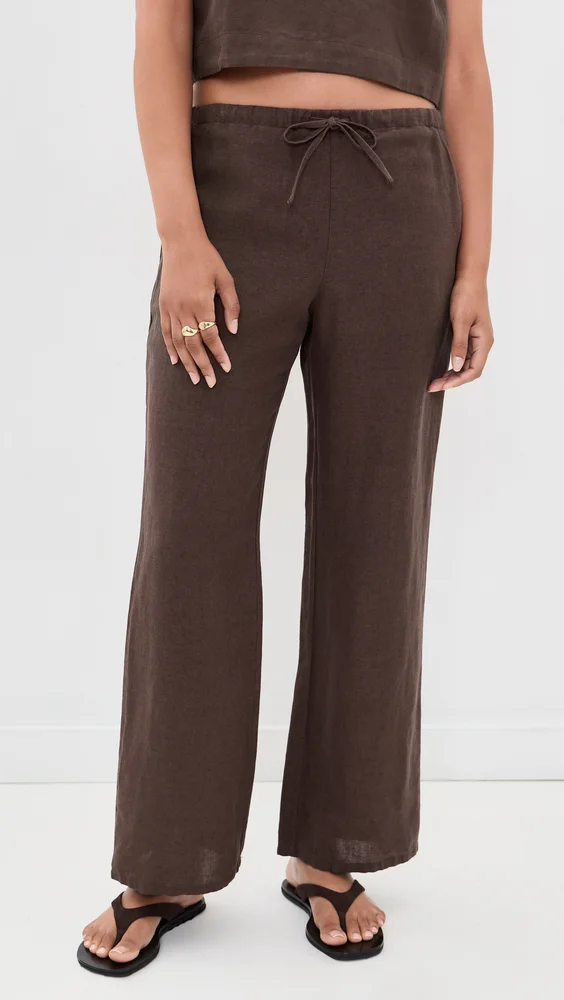Perfect Linen Drawstring Pants