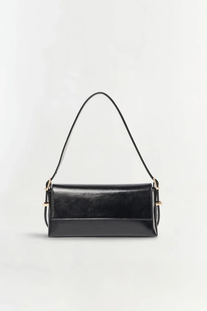 Atlas Leather Shoulder Bag