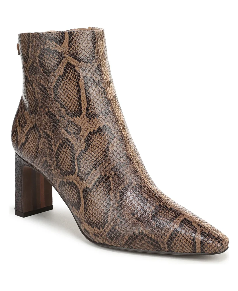Saige Zipper Ankle Booties