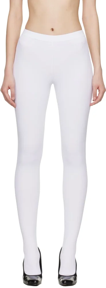 White Push-Up Tights